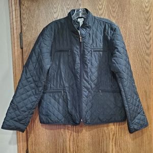 G. H. Bass & Co. Quilted Black Jacket  Size XL  NWT